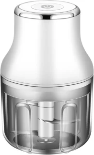 Elektrische keukenmolen mini hakker 250 ml zwart