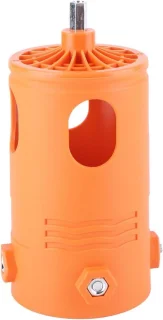 Elektrische maïsdorsmachine oranje