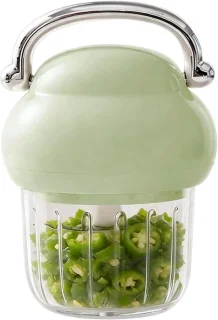 Elektrische Mini Hakker Keukenmachine 350 ml - Groen