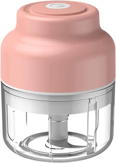 Elektrische Mini Hakker Keukenmachine - Roze