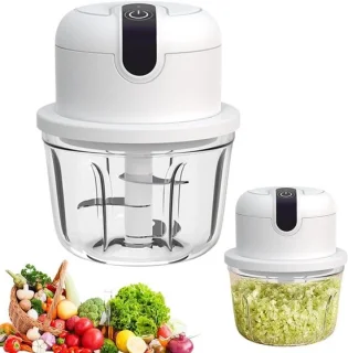 Elektrische mini-uienhakmolen 350 ml