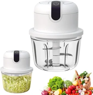Elektrische mini-uienhakmolen 350 ml