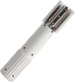 Elektrische rasp - Keuken rasp - Groenten snijden - Draadloos en spatvrij - 24.5 cm - Romig