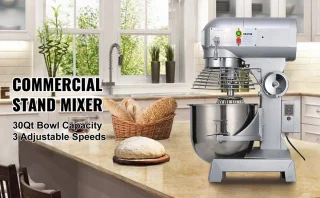 Elektrische Staande Voedselmixer 30Qt Drie Snelheden