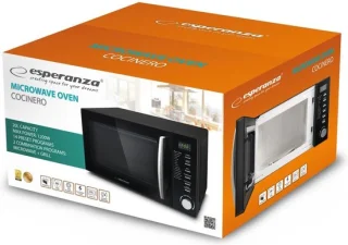 Esperanza COCINERO Combi-magnetron Zwart