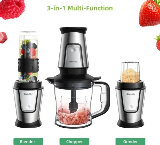 Eszenzics 3-in-1 Keukenmachine 700W 1.2L