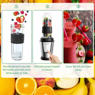 Eszenzics 3-in-1 Keukenmachine 700W 1.2L