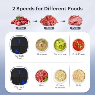 Foodprocessor en vleesmaler