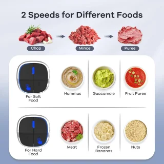 Foodprocessor en vleesmaler keukenmachine