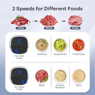 Foodprocessor en vleesmaler