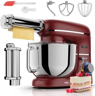 Foodprocessor met pastamachine