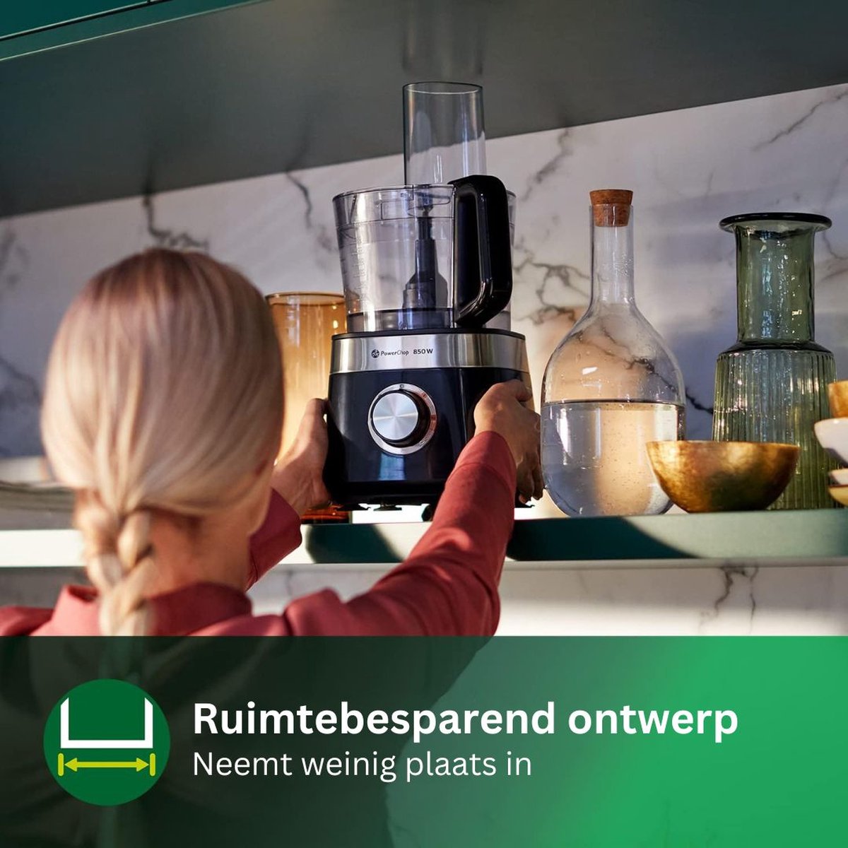 Wat vinden we goed aan de Foodprocessor Multifuntioneel Zwart RVS