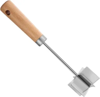 Gehakt hakker vleesmolen - 27 cm - grijs