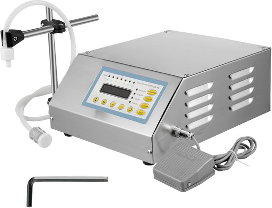 GFK-160 vloeistofvulmachine 2-3500 ml review