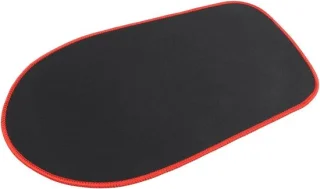 Glijmat keukenmachine - 38x22 cm - zwart rood