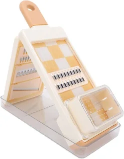 Groentehakker 4-in-1 multisnijder - wit