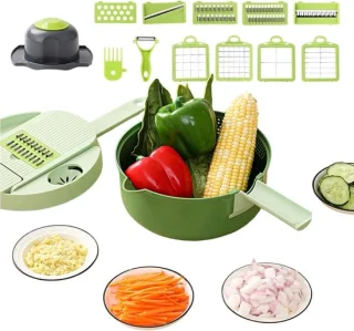 Groentehakker snijder - keukenmachine set