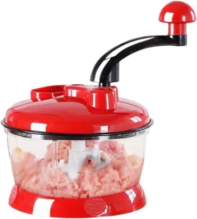 Handmatige groentehakker met crank