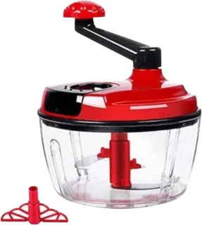 Handmatige hakmolen 20 cm rood