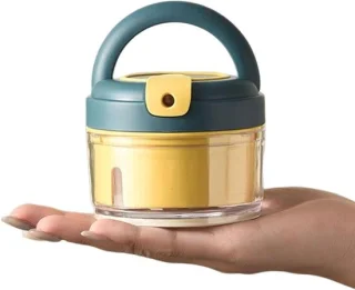 Handmatige keukenmachine - keukenhakker voor ui en knoflook