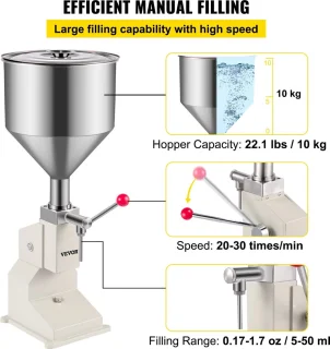 Handmatige Vulmachine 10 Liter