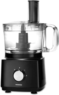 Heinner Foodprocessor 1.2L + Blender 1.8L 750W Zwart