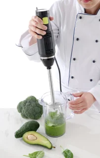 HENDI Staafmixer 250W titanium mes 6 snelheden
