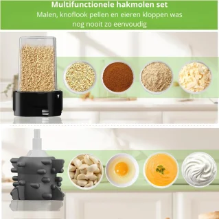 Wat vinden we goed aan de Homelux 4-in-1 Keukenmachine