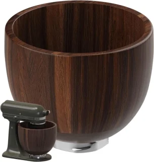 Houten acacia mengkom 5 quart