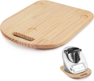 Houten schuifbord - 36x28 cm - beige