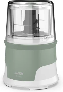 Imetec Tritapiù elektrische hakmolen 0,6 l groen wit