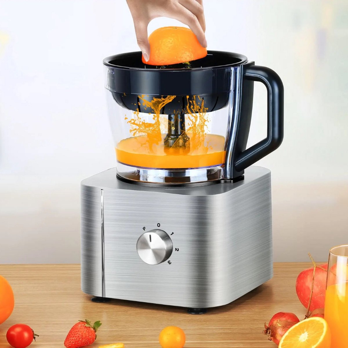 Wat vinden we goed aan de J-Mart 6 in 1 Keukenmachine Grijs