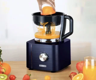 J&R Keukenmachine 1100W Blauw