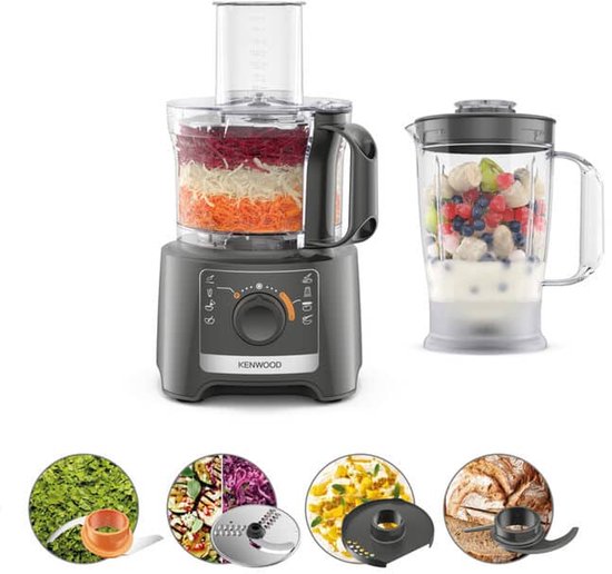 Kenwood FDP31.020GY multifunctionele foodprocessor review
