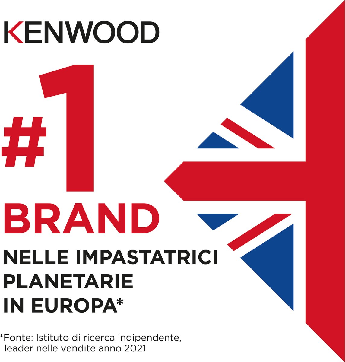 Wat vinden we goed aan de Kenwood KHC29.A0SI keukenmachine 1000W 4,3L zilver