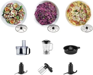 Kenwood Multipro Compact FDM301SS Foodprocessor Zilver