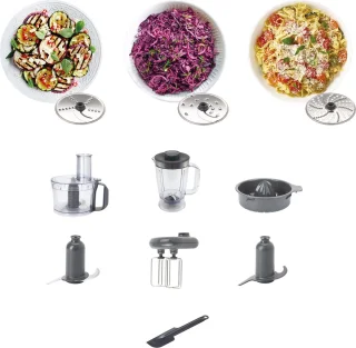 Kenwood Multipro Compact FDM301SS Foodprocessor Zilver