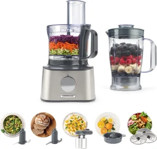 Kenwood Multipro Compact FDM301SS Foodprocessor Zilver