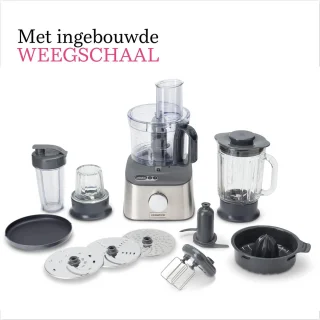 Kenwood Multipro Compact+ FDM316SS Foodprocessor