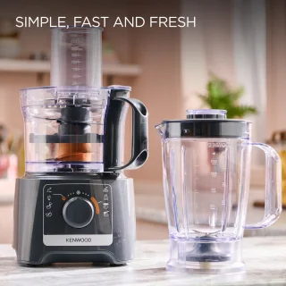 Kenwood MultiPro Compact FDP31.170GY Foodprocessor Grijs
