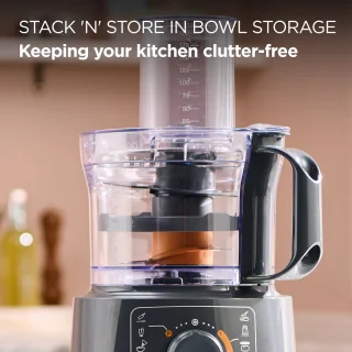 Kenwood MultiPro Compact FDP31.170GY Foodprocessor Grijs