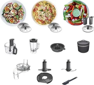 Kenwood MultiPro Express FDP65.820SI Foodprocessor Zilver