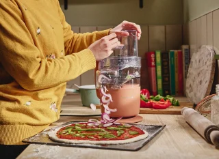 Kenwood MultiPro Go FDP22.130RD Foodprocessor Roze