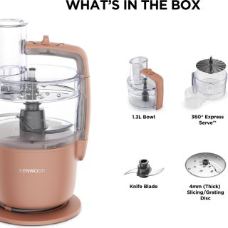 Kenwood MultiPro Go FDP22.130RD Foodprocessor Roze