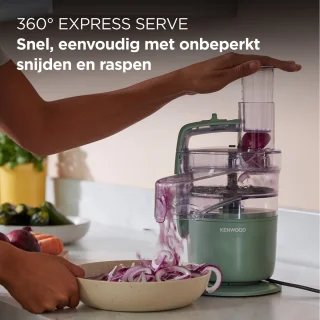 Kenwood MultiPro Go FDP23.140GR foodprocessor, eucalyptus groen