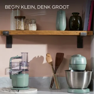Kenwood MultiPro Go FDP23.140GR foodprocessor, eucalyptus groen