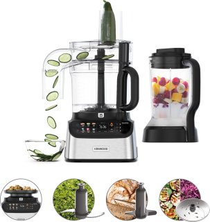 Kenwood MultiPro One Touch FDM73.480SS Foodprocessor Zilver