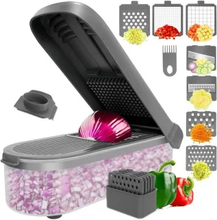 Keuken artifact groentechopper met container