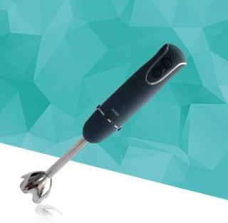 Keuken Blender - Eierklopper Mixer - Bakken en Mixen - Roestvrij Staal - 2 Snelheden - Wit