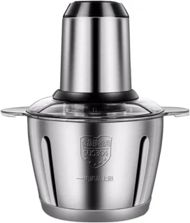 Keuken gehaktmolen en vleesmixer zwart
